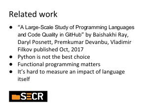 On development of a framework for massive source code analysis using static code analyzers (Alexander Chistyakov, SECR-2017).pdf