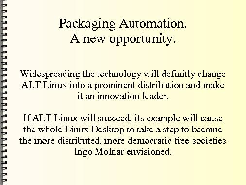 Автоматизированное сопровождение пакетов в дистрибутивах ALT Linux (Игорь Власенко, OSDN-UA-2013).pdf