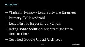 Role of Solution Architect in a Software Project (Vladimir Ivanov, SECR-2018).pdf