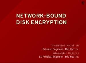 Технология удалённого шифрования дисковых подсистем в Red Hat Enterprise Linux (Александр Боковой, OSSDEVCONF-2018).pdf