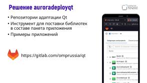Поддержка целевых платформ в Qt Framework на примере ОС Аврора (Алексей Андреев, OSSDEVCONF-2024).pdf