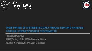 Система мониторинга распределенной обработки и анализа данных в гетерогенной компьютерной среде для физики высоких энергий.pdf