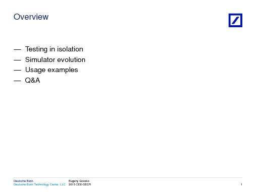 Тестируем UI в изоляции — эволюция подхода к разработке Симулятора (Евгений Говако, SECR-2015).pdf
