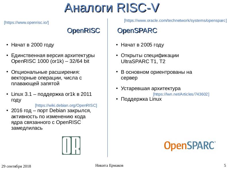 Файл:Открытая архитектура RISC-V (Никита Ермаков, OSSDEVCONF-2018).pdf
